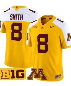 Jalen Smith Jersey #8 Minnesota Golden Gophers 2026 Stitched 8 Jalen Smith Jersey #8 Minnesota Golden Gophers 2026 Stitched by My Store NCAA Football Jerseys