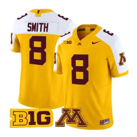 Jalen Smith Jersey #8 Minnesota Golden Gophers 2026 Stitched 2 Jalen Smith Jersey #8 Minnesota Golden Gophers 2026 Stitched by My Store NCAA Football Jerseys