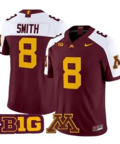 Jalen Smith Jersey #8 Minnesota Golden Gophers 2026 Stitched 10 Jalen Smith Jersey #8 Minnesota Golden Gophers 2026 Stitched by My Store NCAA Football Jerseys
