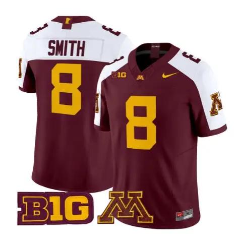 Jalen Smith Jersey #8 Minnesota Golden Gophers 2026 Stitched 4 Jalen Smith Jersey #8 Minnesota Golden Gophers 2026 Stitched by My Store NCAA Football Jerseys
