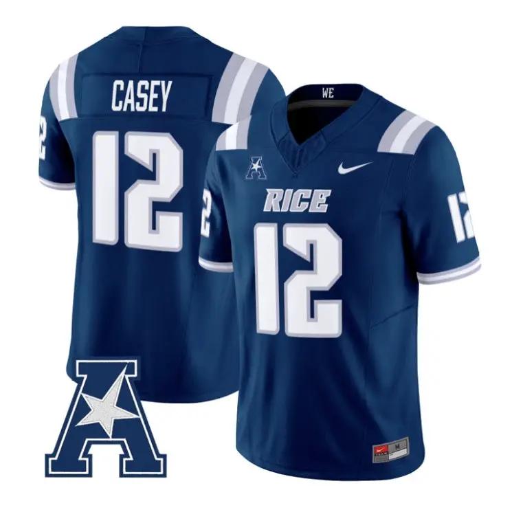 James Casey Jersey #12 Rice Owls 2026 Vapor Limited All Stitched 2 James Casey Jersey #12 Rice Owls 2026 Vapor Limited All Stitched by My Store NCAA Football Jerseys