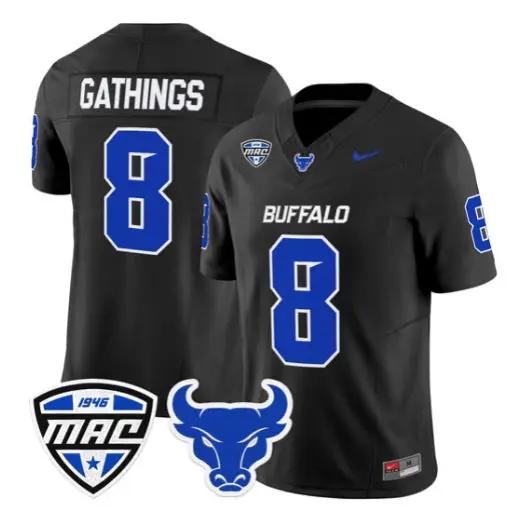Jasaiah Gathings Jersey #8 Buffalo Bulls 2026 All Stitched 2 Jasaiah Gathings Jersey #8 Buffalo Bulls 2026 All Stitched by My Store NCAA Football Jerseys