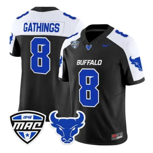 Jasaiah Gathings Jersey #8 Buffalo Bulls 2026 All Stitched 1 Jasaiah Gathings Jersey #8 Buffalo Bulls 2026 All Stitched by My Store NCAA Football Jerseys