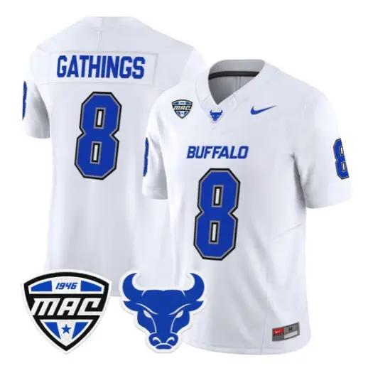 Jasaiah Gathings Jersey #8 Buffalo Bulls 2026 All Stitched 5 Jasaiah Gathings Jersey #8 Buffalo Bulls 2026 All Stitched by My Store NCAA Football Jerseys