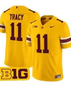 Javon Tracy Jersey #11 Minnesota Golden Gophers 2026 Stitched by My Store NCAA Football Jerseys