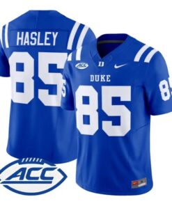 Jeremiah Hasley Jersey #85 Duke Blue Devils 2026 Vapor All Stitched 9 Jeremiah Hasley Jersey #85 Duke Blue Devils 2026 Vapor All Stitched by My Store NCAA Football Jerseys