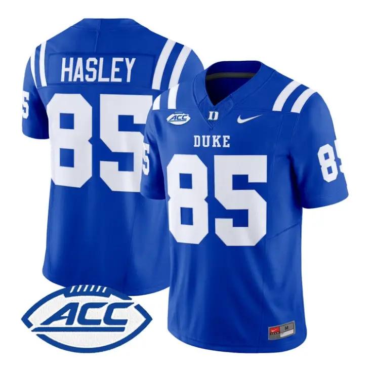 Jeremiah Hasley Jersey #85 Duke Blue Devils 2026 Vapor All Stitched 4 Jeremiah Hasley Jersey #85 Duke Blue Devils 2026 Vapor All Stitched by My Store NCAA Football Jerseys