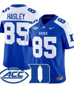 Jeremiah Hasley Jersey #85 Duke Blue Devils 2026 Vapor All Stitched 8 Jeremiah Hasley Jersey #85 Duke Blue Devils 2026 Vapor All Stitched by My Store NCAA Football Jerseys