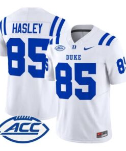 Jeremiah Hasley Jersey #85 Duke Blue Devils 2026 Vapor All Stitched 10 Jeremiah Hasley Jersey #85 Duke Blue Devils 2026 Vapor All Stitched by My Store NCAA Football Jerseys