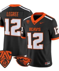 Jesse LeGree Jersey #12 Oregon State Beavers 2026 Limited Stitched 7 Jesse LeGree Jersey #12 Oregon State Beavers 2026 Limited Stitched by My Store NCAA Football Jerseys