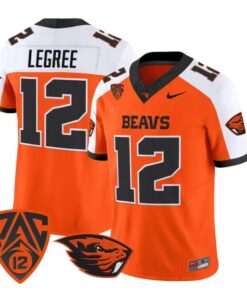 Jesse LeGree Jersey #12 Oregon State Beavers 2026 Limited Stitched 8 Jesse LeGree Jersey #12 Oregon State Beavers 2026 Limited Stitched by My Store NCAA Football Jerseys