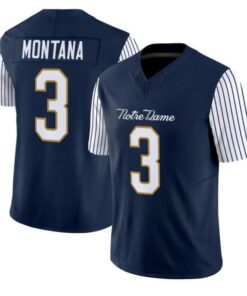Joe Montana Jersey #3 Notre Dame Fighting Irish 2018 Shamrock Series Stitched by My Store NCAA Football Jerseys