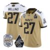 Joe Bellino Jersey #27 Navy Midshipmen 100th Anni Patch All Stitched 9 Joe Bellino Jersey #27 Navy Midshipmen 100th Anni Patch All Stitched by My Store NCAA Football Jerseys
