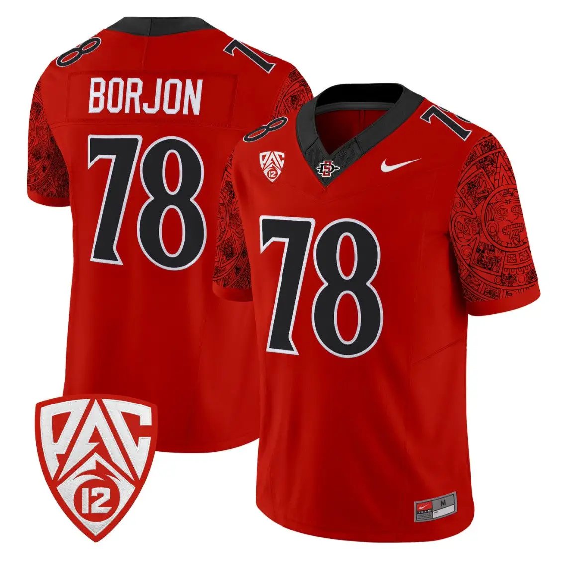 Joe Borjon Jersey #78 San Diego State Aztecs 2026 Vapor Stitched 2 Joe Borjon Jersey #78 San Diego State Aztecs 2026 Vapor Stitched by My Store NCAA Football Jerseys