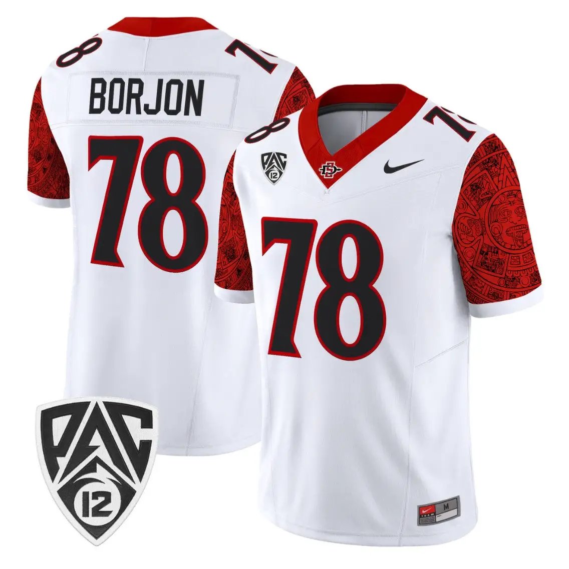 Joe Borjon Jersey #78 San Diego State Aztecs 2026 Vapor Stitched 3 Joe Borjon Jersey #78 San Diego State Aztecs 2026 Vapor Stitched by My Store NCAA Football Jerseys