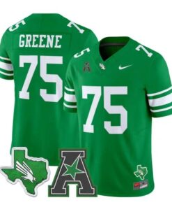 Joe Greene Jersey #75 North Texas Mean Green 2026 Limited Stitched 5 Joe Greene Jersey #75 North Texas Mean Green 2026 Limited Stitched by My Store NCAA Football Jerseys