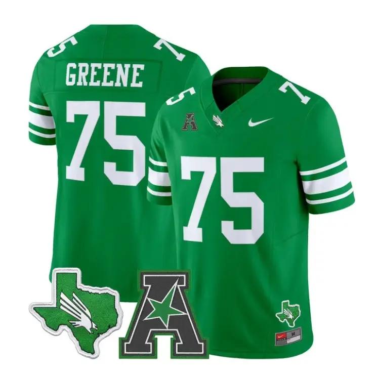 Joe Greene Jersey #75 North Texas Mean Green 2026 Limited Stitched 2 Joe Greene Jersey #75 North Texas Mean Green 2026 Limited Stitched by My Store NCAA Football Jerseys