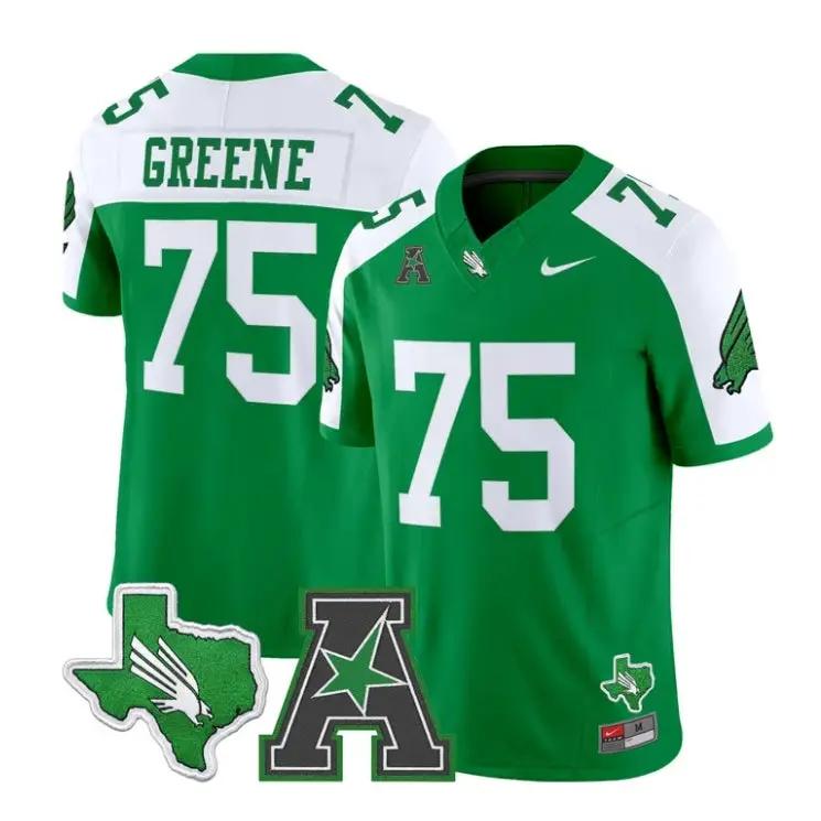 Joe Greene Jersey #75 North Texas Mean Green 2026 Limited Stitched 1 Joe Greene Jersey #75 North Texas Mean Green 2026 Limited Stitched by My Store NCAA Football Jerseys