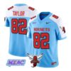 John Taylor Jersey #82 Delaware State Hornets 2026 Vapor All Stitched by My Store NCAA Football Jerseys