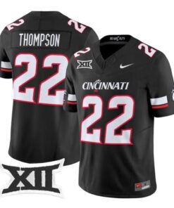 Jonathan Thompson Jersey #22 Cincinnati Bearcats 2026 Limited All Stitched by My Store NCAA Football Jerseys