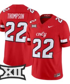 Jonathan Thompson Jersey #22 Cincinnati Bearcats 2026 Limited All Stitched 5 Jonathan Thompson Jersey #22 Cincinnati Bearcats 2026 Limited All Stitched by My Store NCAA Football Jerseys