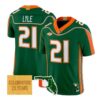 Jordan Lyle Jersey #21 Miami Hurricanes 2001 Throwback 2026 All Stitched 9 Jordan Lyle Jersey #21 Miami Hurricanes 2001 Throwback 2026 All Stitched by My Store NCAA Football Jerseys