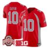 Julian Sayin Jersey #10 Ohio State Buckeyes 1990 Throwback All Stitched 4 Julian Sayin Jersey #10 Ohio State Buckeyes 1990 Throwback All Stitched by My Store NCAA Football Jerseys