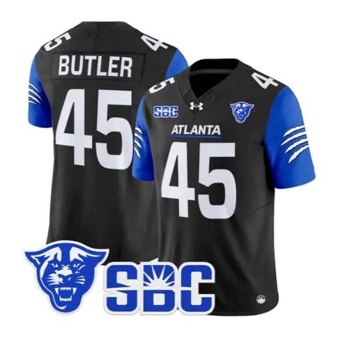 Kelan Butler Jersey #45 Georgia State Panthers 2026 All Stitched by My Store NCAA Football Jerseys