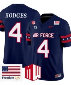 Kemper Hodges Jersey #4 Air Force Falcons 2026 Freedom 250 All Stitched by My Store NCAA Football Jerseys