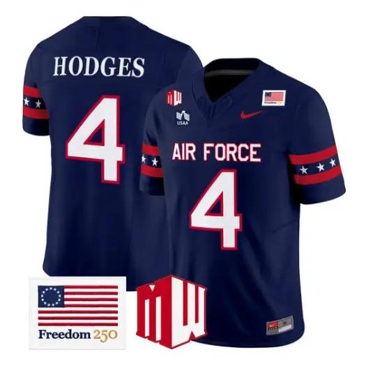 Kemper Hodges Jersey #4 Air Force Falcons 2026 Freedom 250 All Stitched 1 Kemper Hodges Jersey #4 Air Force Falcons 2026 Freedom 250 All Stitched by My Store NCAA Football Jerseys