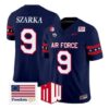 Liam Szarka Jersey #9 Air Force Falcons 2026 Freedom 250 All Stitched - Malcom Terry Liam Szarka Jersey #9 Air Force Falcons 2026 Freedom 250 All Stitched
