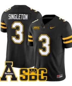Malachi Singleton Jersey #3 App State Mountaineers 2026 All Stitched 6 Malachi Singleton Jersey #3 App State Mountaineers 2026 All Stitched by My Store NCAA Football Jerseys