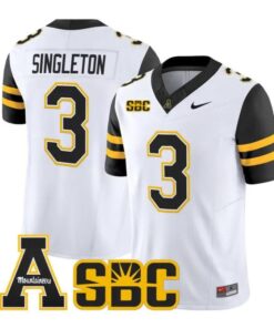 Malachi Singleton Jersey #3 App State Mountaineers 2026 All Stitched 8 Malachi Singleton Jersey #3 App State Mountaineers 2026 All Stitched by My Store NCAA Football Jerseys