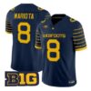 Marcus Mariota Jersey #8 Oregon Ducks 1916 Throwback All Stitched 4 Marcus Mariota Jersey #8 Oregon Ducks 1916 Throwback All Stitched by My Store NCAA Football Jerseys