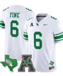 Mason Fine Jersey #6 North Texas Mean Green 2026 Vapor All Stitched 6 Mason Fine Jersey #6 North Texas Mean Green 2026 Vapor All Stitched by My Store NCAA Football Jerseys