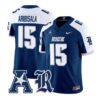 Matthew Aribisala Jersey #15 Rice Owls 2026 Vapor Limited All Stitched by My Store NCAA Football Jerseys