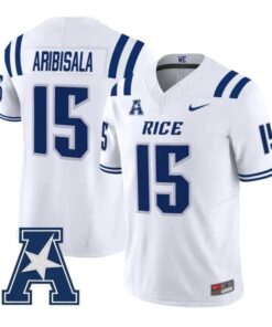 Matthew Aribisala Jersey #15 Rice Owls 2026 Vapor Limited All Stitched 6 Matthew Aribisala Jersey #15 Rice Owls 2026 Vapor Limited All Stitched by My Store NCAA Football Jerseys