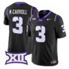 Max Carroll Jersey #3 TCU Horned Frogs 2026 Vapor Limited Football Stitched by My Store NCAA Football Jerseys
