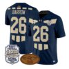 Michael Barrow Jersey #26 Navy Midshipmen 1926 National Championship Stitched by My Store NCAA Football Jerseys