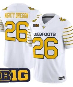 Mighty Oregon Jersey #26 Oregon Ducks 1916 Throwback All Stitched by My Store NCAA Football Jerseys