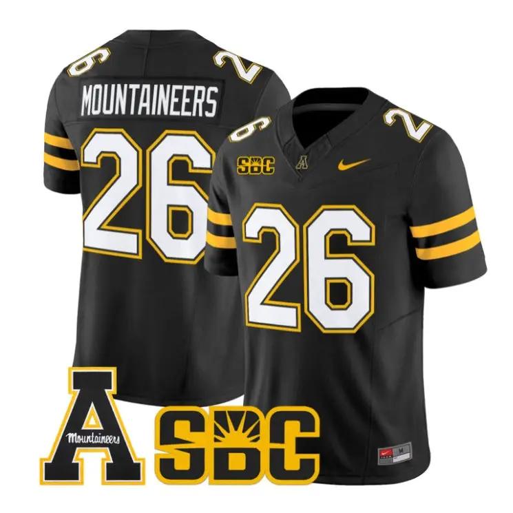Mountaineers Jersey #26 App State Mountaineers 2026 Vapor Stitched 2 Mountaineers Jersey #26 App State Mountaineers 2026 Vapor Stitched by My Store NCAA Football Jerseys