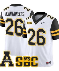 Mountaineers Jersey #26 App State Mountaineers 2026 Vapor Stitched 8 Mountaineers Jersey #26 App State Mountaineers 2026 Vapor Stitched by My Store NCAA Football Jerseys