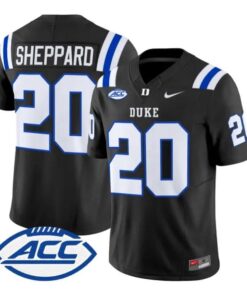 Nate Sheppard Jersey #20 Duke Blue Devils 2026 Vapor All Stitched 7 Nate Sheppard Jersey #20 Duke Blue Devils 2026 Vapor All Stitched by My Store NCAA Football Jerseys