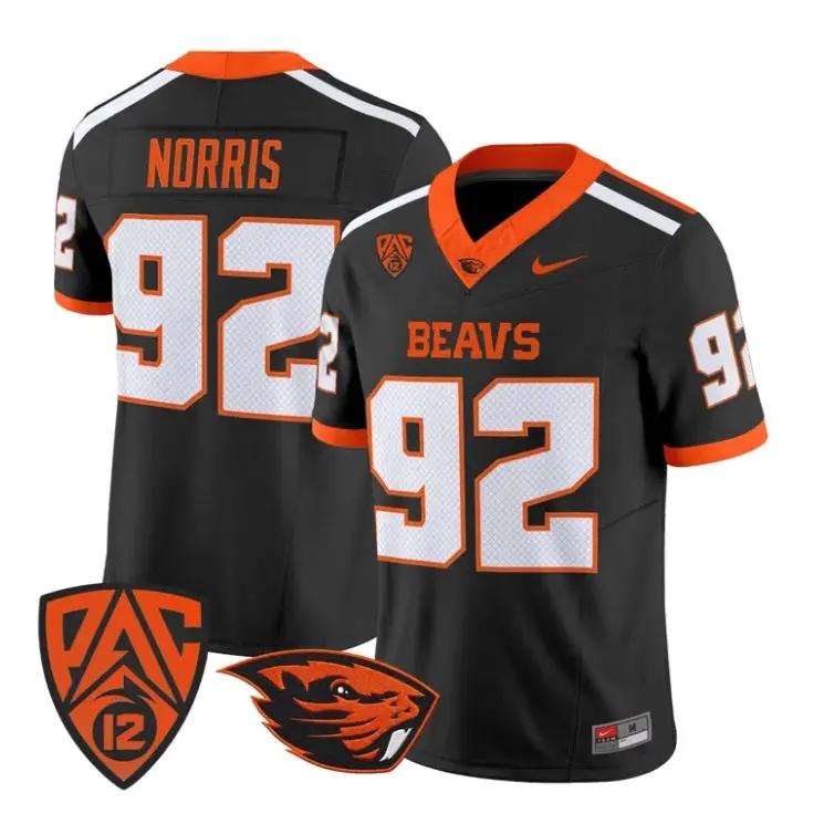 Steven Jackson Jersey #34 Oregon State Beavers 2026 Vapor Stitched by My Store NCAA Football Jerseys