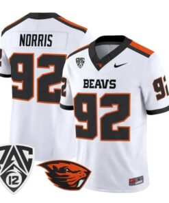 Steven Jackson Jersey #34 Oregon State Beavers 2026 Vapor Stitched by My Store NCAA Football Jerseys