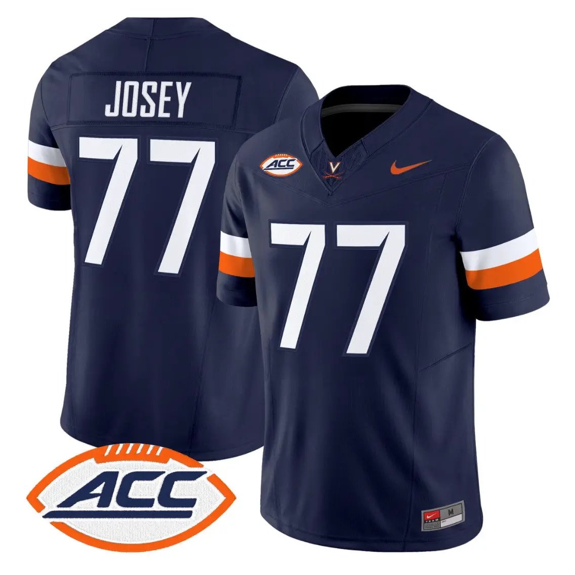 Noah Josey Jersey #77 Virginia Cavaliers 2026 Vapor Limited Stitched 1 Noah Josey Jersey #77 Virginia Cavaliers 2026 Vapor Limited Stitched by My Store NCAA Football Jerseys