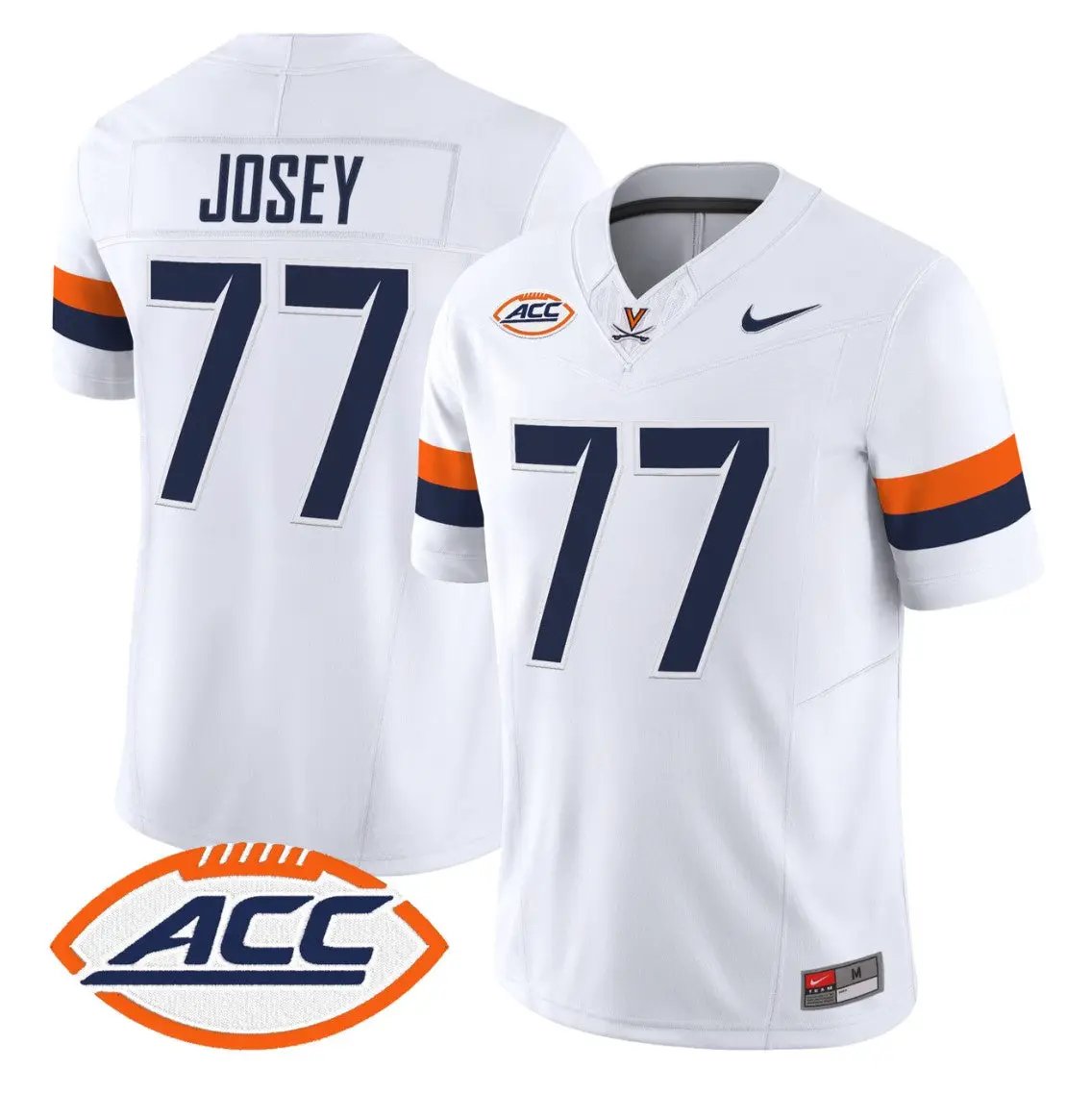 Noah Josey Jersey #77 Virginia Cavaliers 2026 Vapor Limited Stitched 3 Noah Josey Jersey #77 Virginia Cavaliers 2026 Vapor Limited Stitched by My Store NCAA Football Jerseys