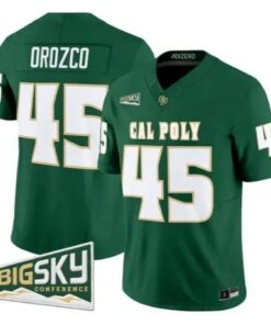 Osbaldo Orozco Jersey #45 Cal Poly Mustangs 2026 All Stitched by My Store NCAA Football Jerseys