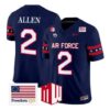 Owen Allen Jersey #2 Air Force Falcons 2026 Freedom 250 Vapor Stitched 5 Owen Allen Jersey #2 Air Force Falcons 2026 Freedom 250 Vapor Stitched by My Store NCAA Football Jerseys