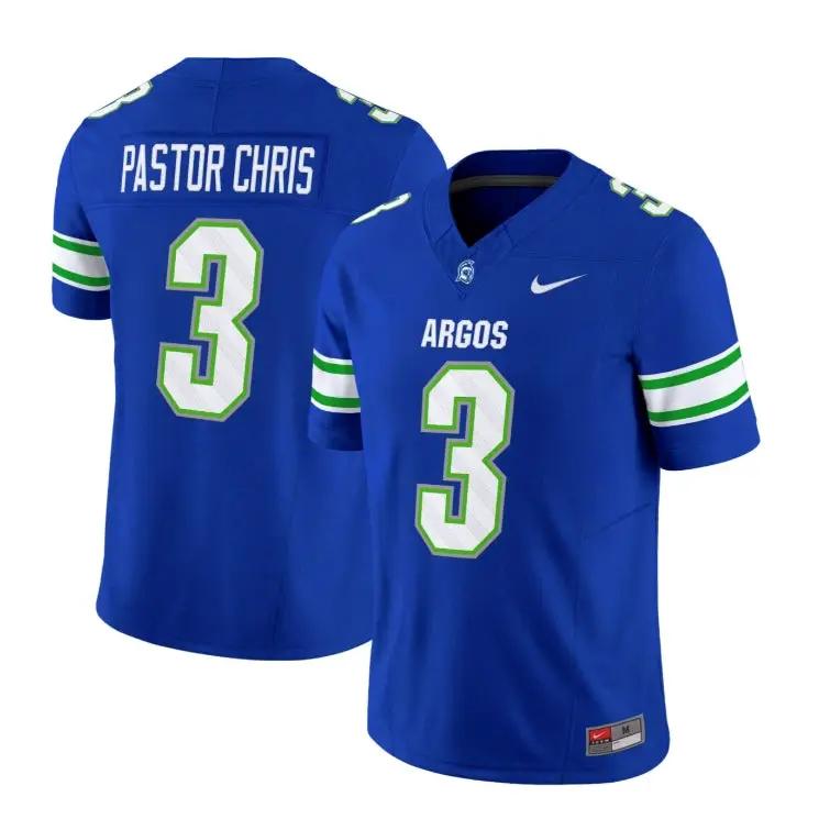 PASTOR CHRIS Jersey #3 West Florida Argonauts Name, Number 2026 Stitched 1 PASTOR CHRIS Jersey #3 West Florida Argonauts Name, Number 2026 Stitched by My Store NCAA Football Jerseys